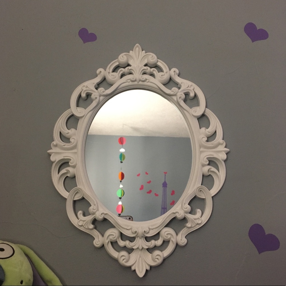 COPY - Oval Framed Mirror